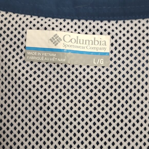 Men's Columbia PFG Omni-Shade Short Sleeve Button Down Shirt Size Large - Picture 3 of 5